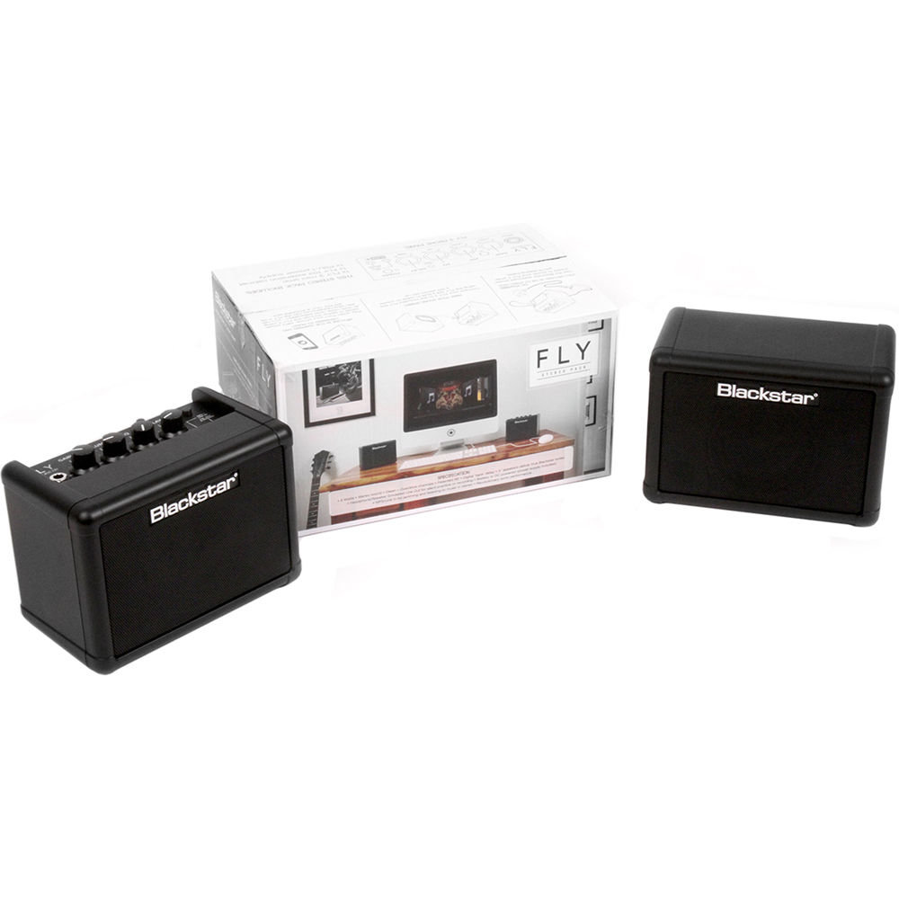 Blackstar FLY Stereo Pack - Amplificador Mini para Guitarra, Cabinet de Extensión FLY 103