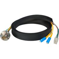 Camplex Cable Híbrido de Fibra Óptica FCS015A-FR de 1' con Conector SC Femenino y Conect