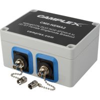 Camplex Adaptador de Caja de Desglose NO2-4FDW-A a 2 ST Femenino Monomodo