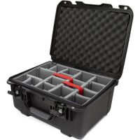 Nanuk 933 Maletín Duro con Divisores Acolchados Negro 36.4L - Resistente al Agua IP67, Ci