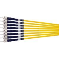 Camplex Cable Táctico de Fibra Óptica 25' 8-Channel ST Single-Mode - Resistente a Aplast