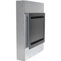 FSR Caja de Pared de Gran Formato con 4 Salidas de Corriente Pre-Cableadas - Cubierta Negr