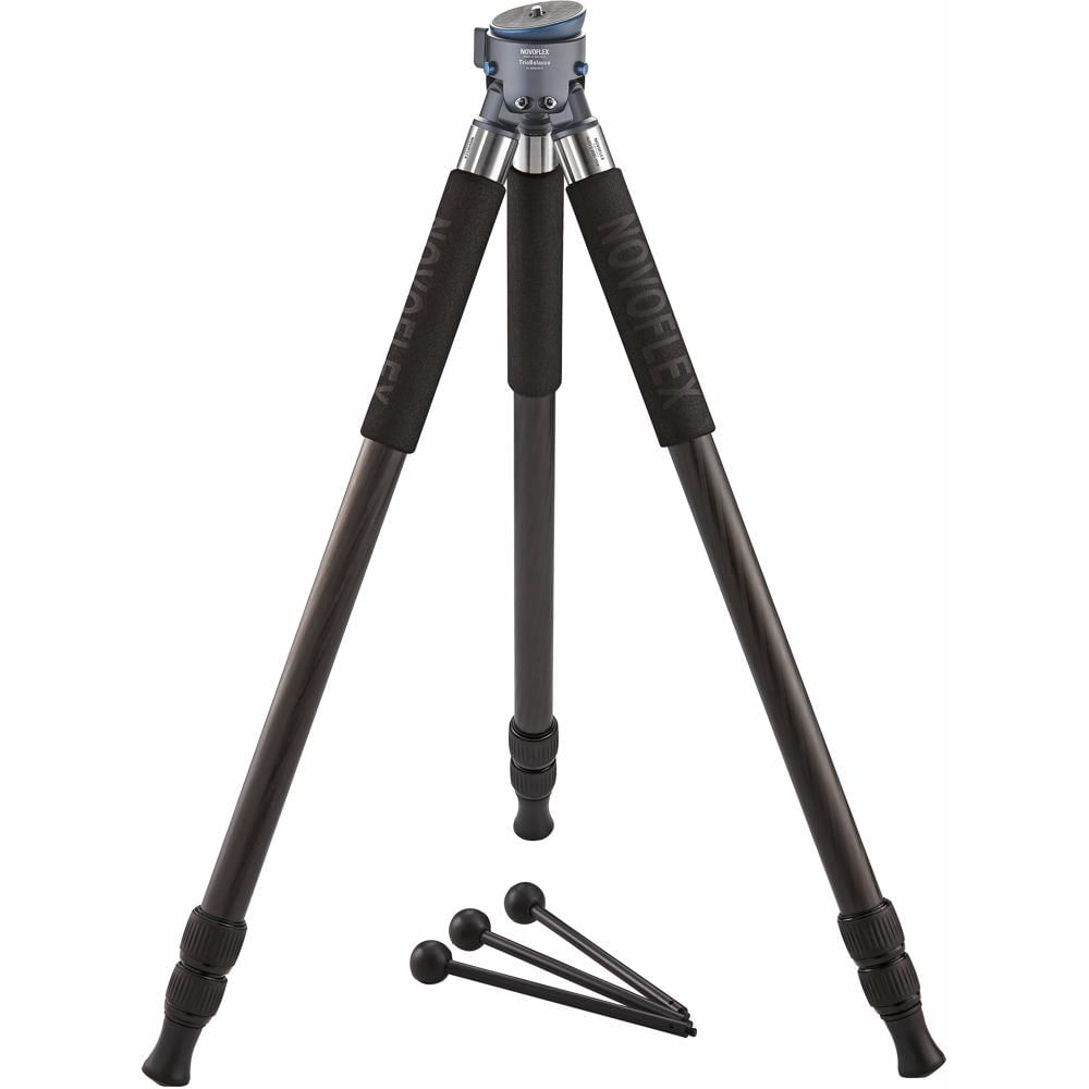 Novoflex Tripode de Carbono TrioBalance 3 Secciones 61.2"" - Capacidad de Carga 22 lb, Peso