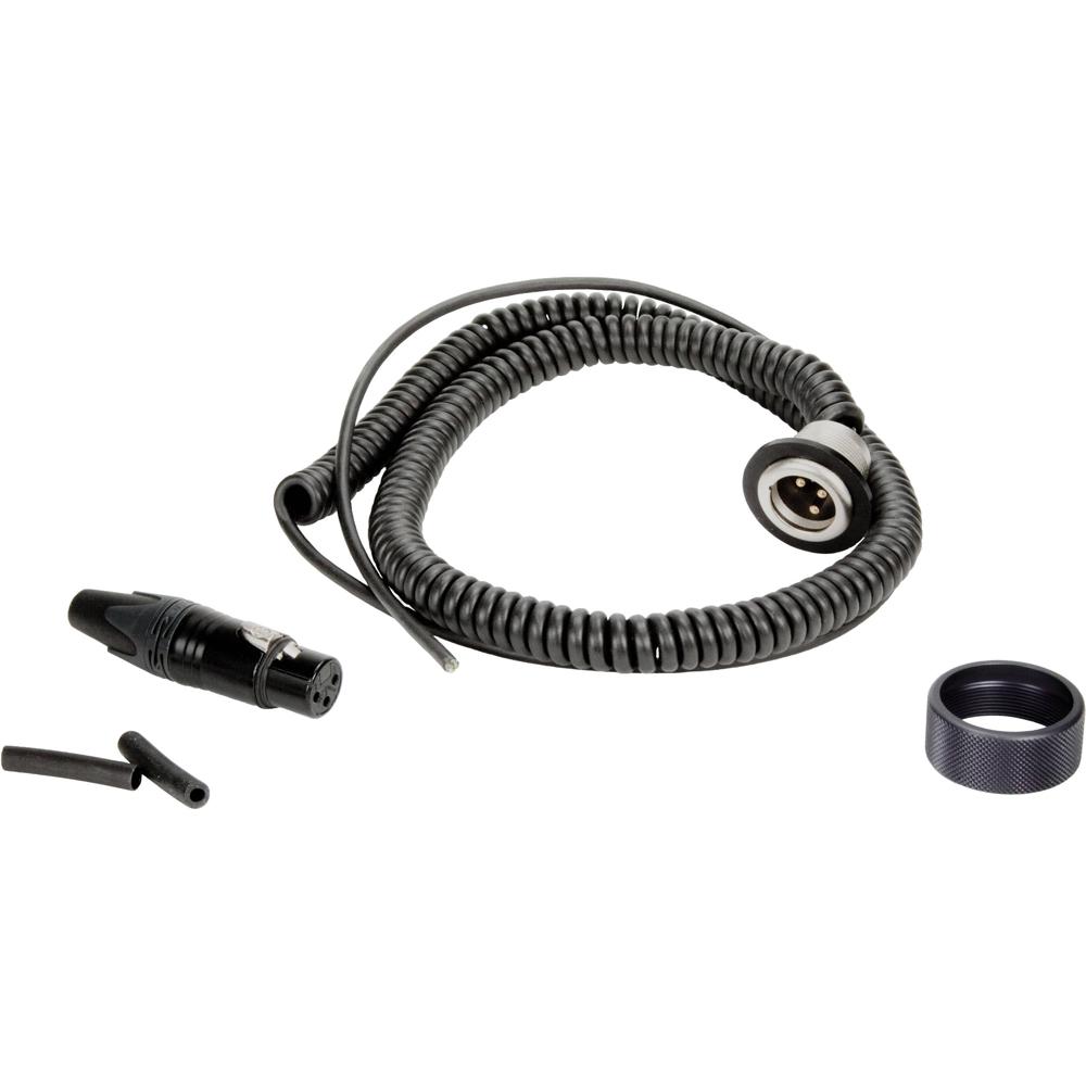 Ambient Recording QXCCMI-50 Cable Kit Coiled 3-Pin Mono XLR para QX 550 Boom Pole