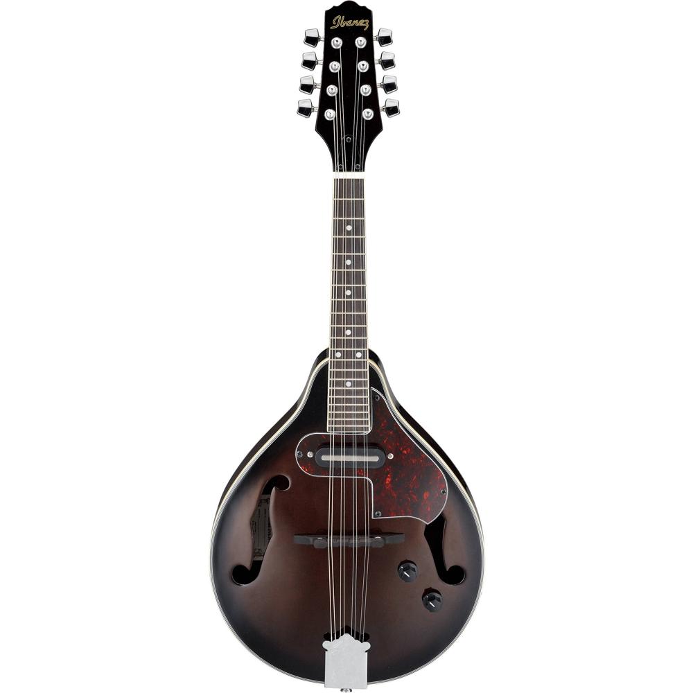 Ibanez M510E Mandolina Acústica/Electrica A-Style con Cuerpo de Abeto y Aros de Caoba