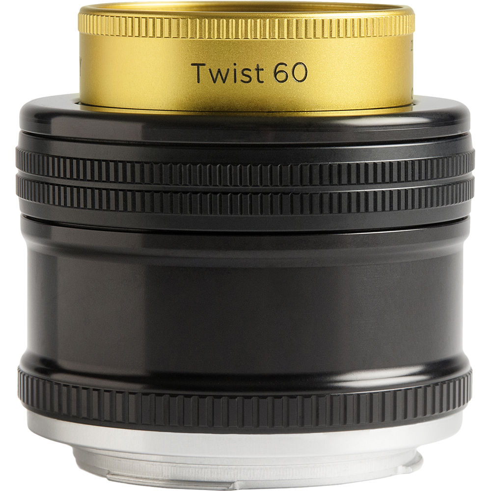 Lensbaby Fijo con Óptica Twist 60 para Canon EF - Lente 60mm f/2.5, Control Manual de Ape
