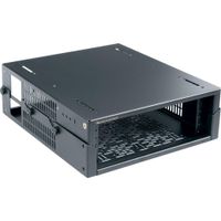 Middle Atlantic Rack Lock Box UTB Series 2U para Montaje Bajo Escritorio, Acero, Color Neg