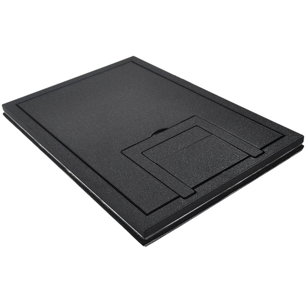 FSR In-floor box cover FL-200 U-Access 1/4"" Color Negro