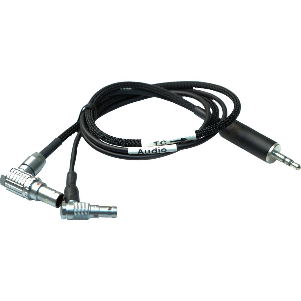 Remote Audio Cable Breakout 3.5mm TRS a 5-Pin LEMO RA para Zaxcom ERX y ALEXA Mini, 24""