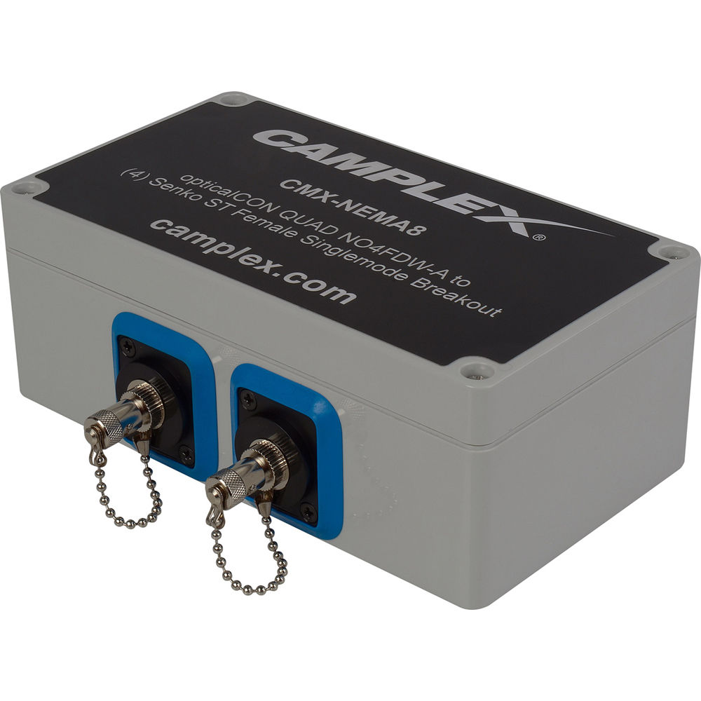 Camplex Adaptador de Caja de Rótula NO4FDW-A a 4 ST Femenino Monomodo