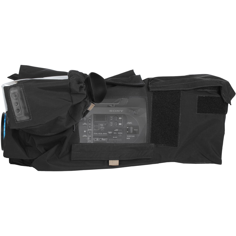 PortaBrace Rain Slicker RS-FS7XL para Cámara Sony PXW-FS7 - Nylon Impermeable, Ventanas d
