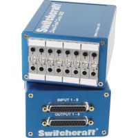 Switchcraft StudioPatch 1625 Módulo Patchbay 16-Puntos Bantam/TT a DB-25 con Conectores T