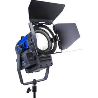 Dracast Fresnel Studio LED500 Luz LED Tungsteno 3200K, Ángulo de Haz Ajustable 15-60°, C