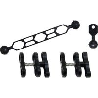 Sea & Sea Sea Arm 8 Set - Brazo Doble de 8.8"" con 2 Abrazaderas y Adaptador para YS Strobe
