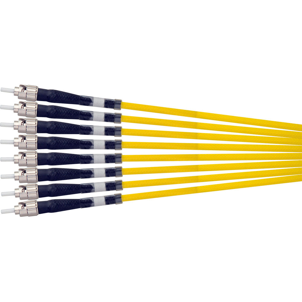 Camplex Cable Táctico de Fibra Óptica 10' 8-Channel ST Single-Mode - Resistente a Aplast