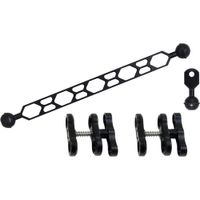 Sea & Sea Sea Arm 8 Set - Brazo Doble de 12.7"" con 2 Abrazaderas y Adaptador YS para Ilumi