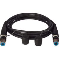 Camplex Cable Táctico de Fibra Óptica QUAD a QUAD Singlemode X-TREME 250 ft, Resistente