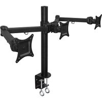 Mount-It! Soporte de Escritorio para 3 Monitores Articulado con Brazo Triple, Ajuste de Al