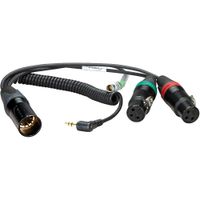Ambient Recording Y-Cable HBYATCIN-L-7-35W para Mixer Sound Devices 664 con Conectores XLR