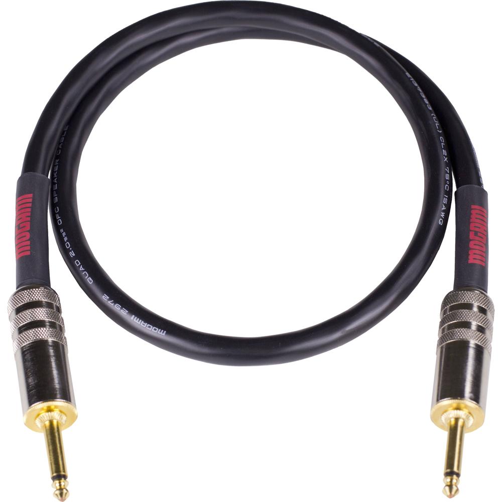 Mogami Cable de Altavoz Overdrive 15' 12 AWG con Conectores TS de 1/4""