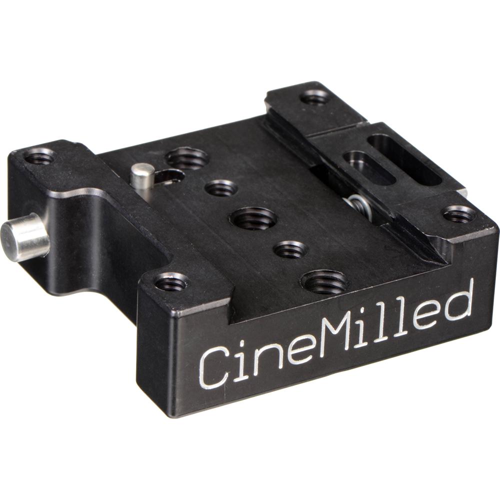 CineMilled Montura Rápida para DJI Ronin-M - Aluminio Anodizado Negro, 2.6"" x 2.6"" x 1.0""