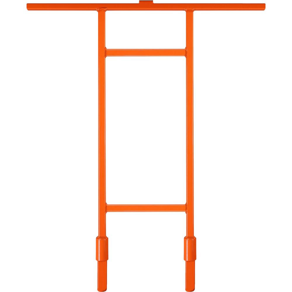 Matthews Push Bar para Dolly Doorway 395100 - Barra de Empuje Reforzada Color Naranja