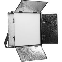 ikan Panel LED Bi-Color Lyra LB10 3200-5600K con Control de Dimming y Barndoors