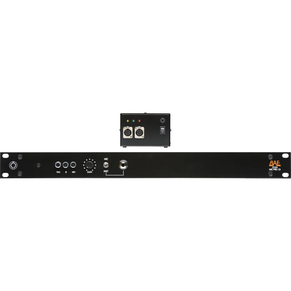 BAE Audio 312A Rackmount Preamp - 10 a 66 dB de Ganancia, Transformadores Jensen, Opamp Av