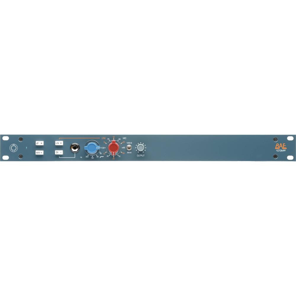 BAE Audio 1073MPF Pre-Amplificador de Micrófono con Filtro Pasa-Alto