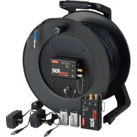 Camplex Tac-N-Go 3G-SDI Extender Set con Cable de Fibra Óptica Táctico de 1000'