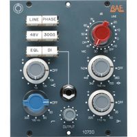 BAE Audio 1073D Mic Preamp 500 Series - Transformadores Carnhill, Ecualizador de 3 bandas,