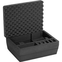 Letus35 Foam Insert Helix Jr. para Estuche Pelican 1550 - Dimensiones 18.43 x 14 x 7.62""