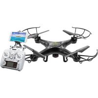QUADRONE I-Sight Quadcopter Negro 2MP, Control a 300', 2.4 GHz, Batería 3.7V 600mAh, Vuel