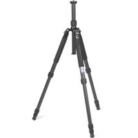 Tiltall Trípode TC-224 de Fibra de Carbono, Capacidad de Carga 8.4 kg, Altura Máxima 136