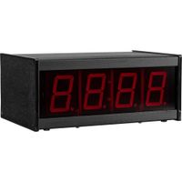 ESE Display Remoto de Tiempo ES-991U con 4 LED Ámbar, Soporte de Escritorio, Formato SMPT