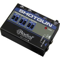 Radial Engineering Shotgun Amplificador de 4 Canales - Buffer y Sistema de Ruteo para Guit
