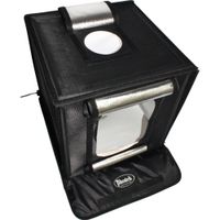 Photek LH-660 Digi Lighthouse Grande 60W LED con Interior Plateado y Fondos Intercambiable