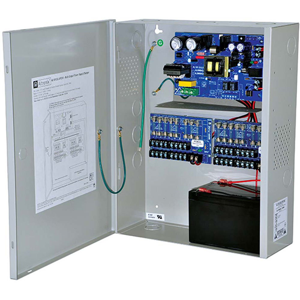ALTRONIX Fuente de Poder/Cargador AL1012ULXPD16 16 Salidas 12 VDC 10 A