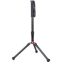 Tiltall Monopod BM-868 de Carbono 4 Secciones, Capacidad de Carga 17.6 lb, Altura Máxima