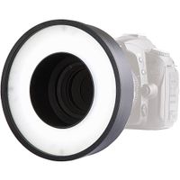Kaiser Ring Light KR 90 con 30 LEDs, 5500K, Batería Recargable, 2 Horas de Autonomía