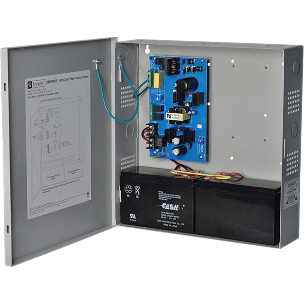 ALTRONIX Fuente de Poder Supervisada/ Cargador Modelo 12/24VDC @ 4A, Salida Única, 24 VDC