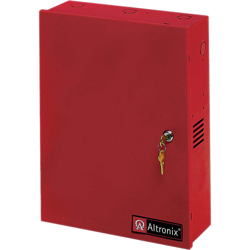 ALTRONIX Fuente de Poder/ Cargador de 5 Salidas AL1024ULMR 24 VDC, 10 A, 110 VAC, 60 Hz