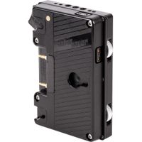 Wooden Camera Placa de Batería Sin Cable para RED DSMC2 (Gold Mount) - Diseño Compacto,