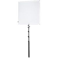 FotodioX Kit de Difusión Boom Sun Scrim 35.4 x 35.4"" con Marco de Aluminio y Bolsa de Tra