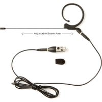 Audix Micrófono de Cabeza Condensador HT7 Omni-Direccional, Negro, Conector Mini-XLR de 3