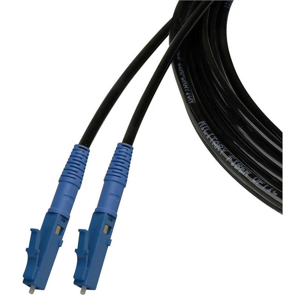 Camplex TAC1 Simplex Cable de Fibra Óptica Monomodo ST 500' - Resistente a Impactos y Con