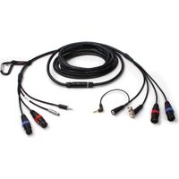 Remote Audio Cable ENG Breakaway 20' para Sound Devices 633 con Timecode y Conectores XLR