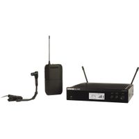 Shure BLX14R/B98 Sistema Inalámbrico de Micrófono Instrumental Cardioide con Receptor Ra