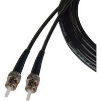 Camplex TAC1 Simplex OM3 Multimode ST Cable Táctico de Fibra Óptica - 250' (76.2 m) - Re