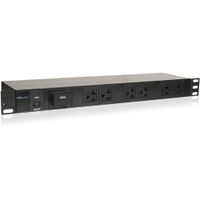 iStarUSA Unidad de Distribución de Energía Vertical PDU-10N-6R con 10 Salidas NEMA 5-15R